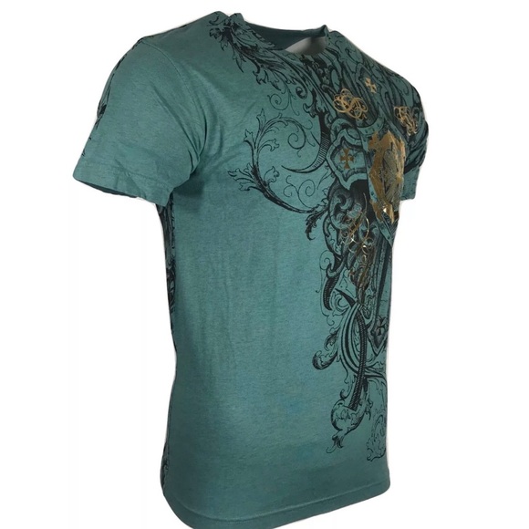 XTREME COUTURE by AFFLICTION Men T-Shirt IDEOLOGY - Picture 6 of 7
